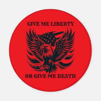 Give me liberty or give me death Coaster Set