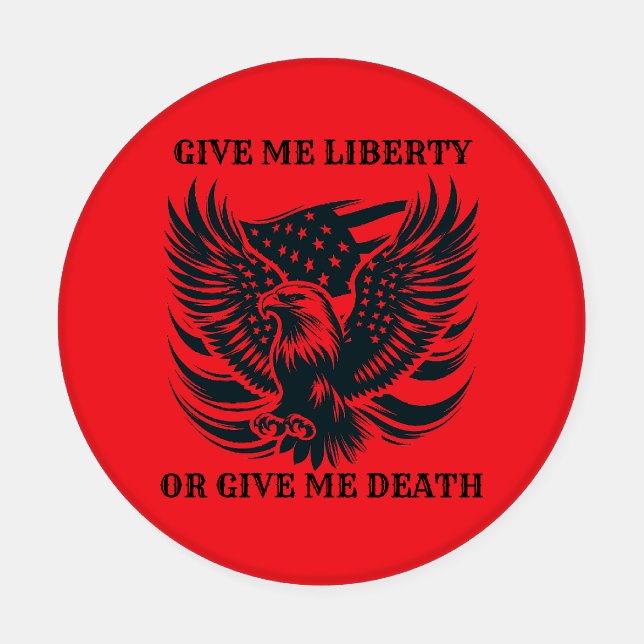 Give me liberty or give me death Coaster Set (Single)