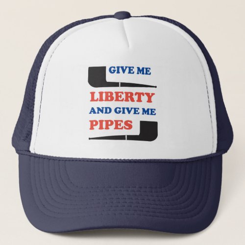 Give me liberty pipe smokers cap