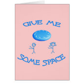 Give Me Some Space Frisbee (Front)