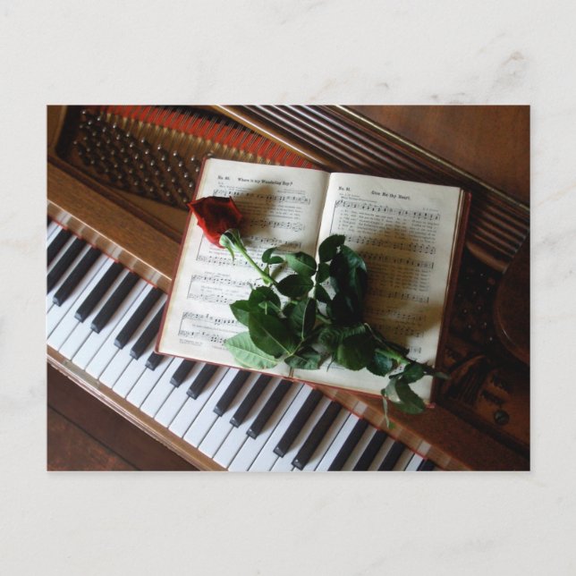 Give Me thy Heart Postcard (Front)