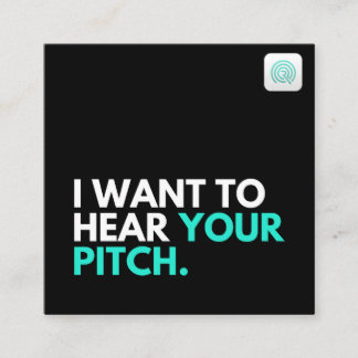 Give me your pitch square business card