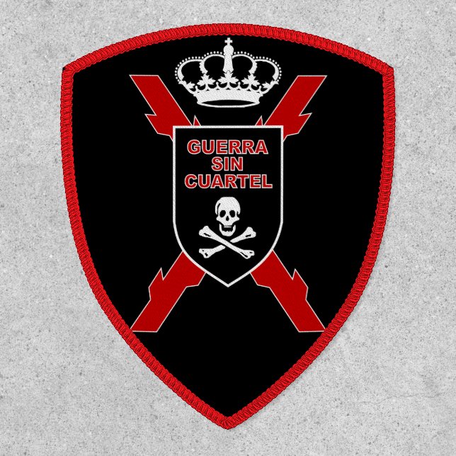 GIVE NO QUARTER PATCH (Front)