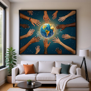 Give Peace A Chance Glossy Poster