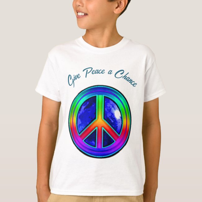 Give Peace a Chance Kids T-Shirt