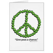 Give Peas A Chance (Front)
