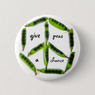 give peas a chance button