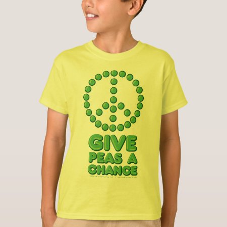 Give Peas A Chance T-shirt