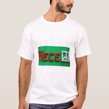 : Give Piece A Chance White T-shirt by OblivionHead at Zazzle