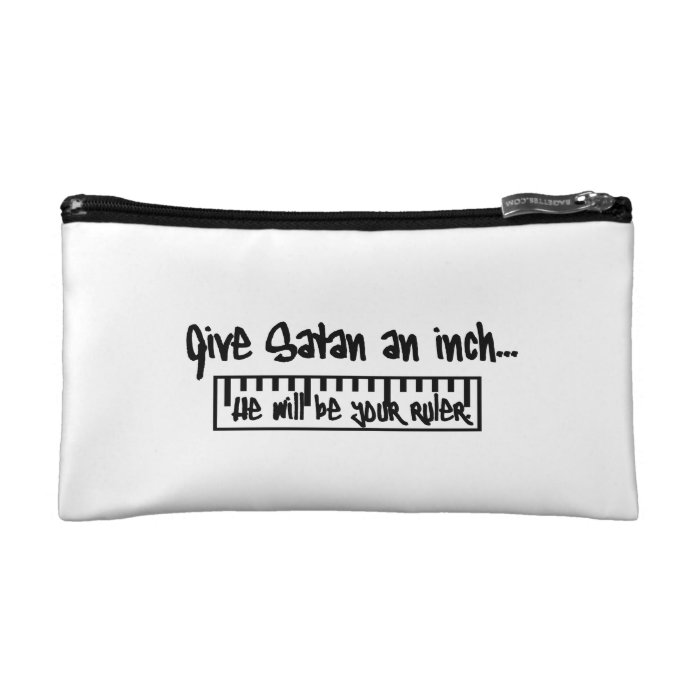 Give Satan an Inch… Makeup Bag