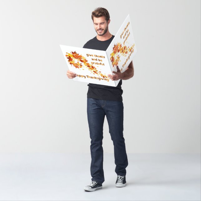 Give Thanks And Be Grateful Card (In Situ)