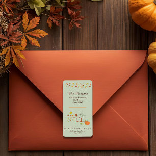 Give Thanks Bible Verse Label