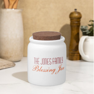Give Thanks Blessing Jar
