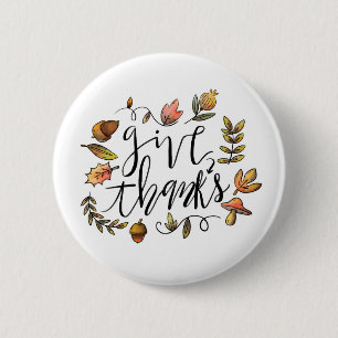 Give Thanks Button