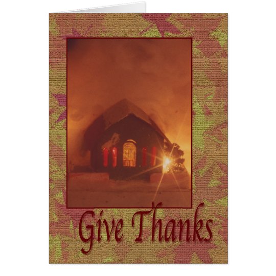 Give Thanks Card
