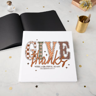 Give Thanks Fall Guest Book