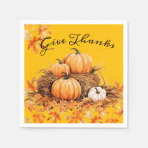 "Give Thanks" Fall/Thanksgiving