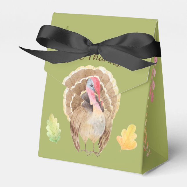 Give Thanks Favor Boxes (Front Side)