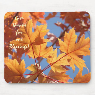 Give Thanks for our Blessings! mousepad gift