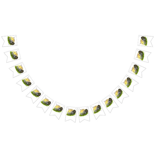 Give Thanks For Turkeys! Bunting Flags (All)