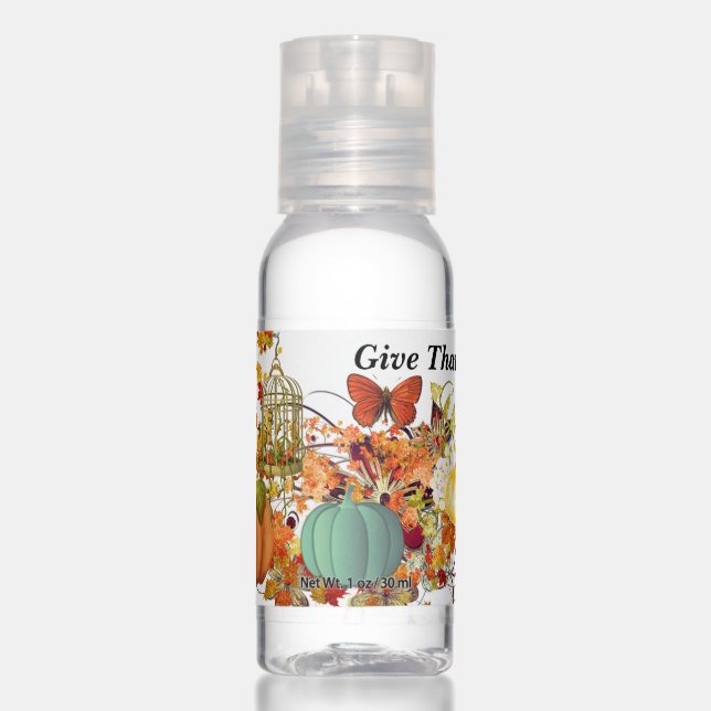 Give Thanks  Hand Sanitizer Packet (Front)