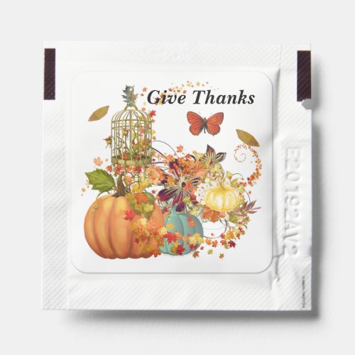 Give Thanks  Hand Sanitizer Packet