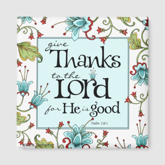 Give Thanks   Magnet