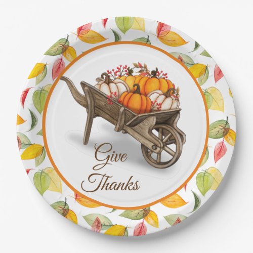 Give Thanks Paper Plates