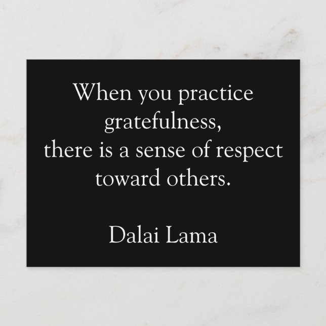 Give Thanks - Postcard (Front)