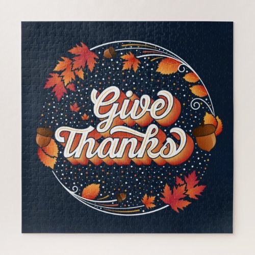 Give Thanks Puzzle 20x20