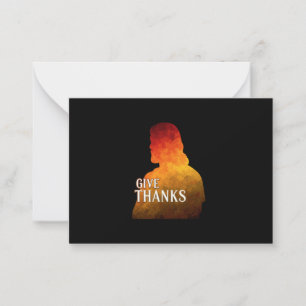 GIVE THANKS THANKSGIVING CARD