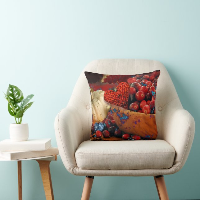 Give Thanks Throw Pillow (Chair)