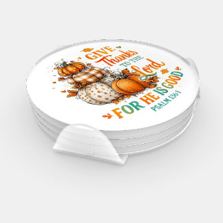 Give Thanks To...  Coaster Set