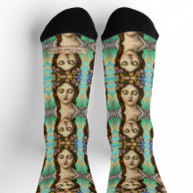 Give thanks to the Lord woman with flowers