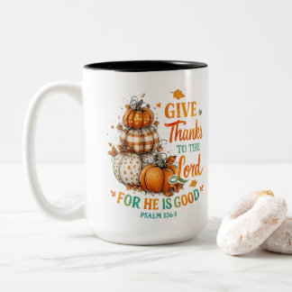 Give Thanks To...  Two-Tone Coffee Mug