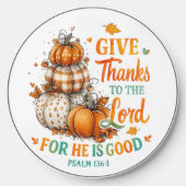 Give Thanks To...  Wireless Charger (Front)