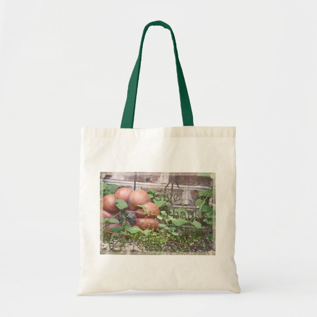 Give Thanks Tote Bag (Front)