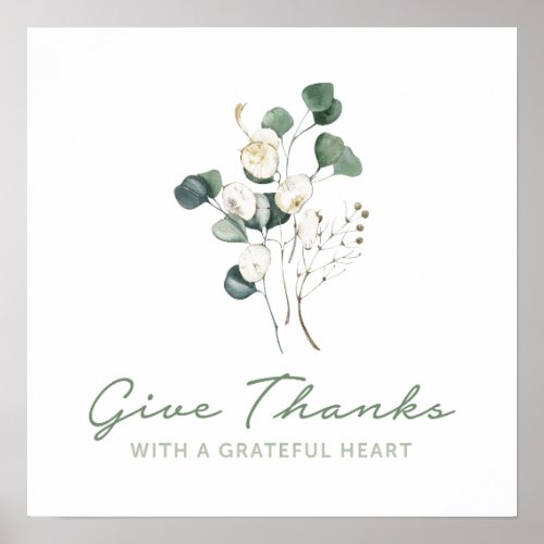Give Thanks with a Grateful Heart Hymnal Print