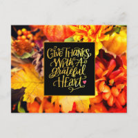 Give Thanks With a Grateful Heart Thanksgiving