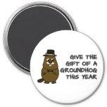 Give the gift of a Groundhog this year Magnet
