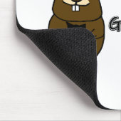 Give the gift of a Groundhog this year Mouse Pad (Corner)
