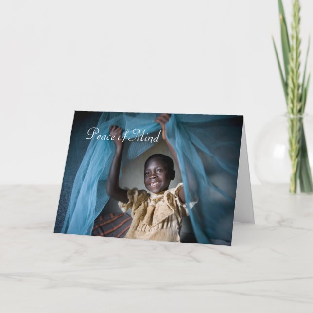 Give the Gift of Life - Give a Bed... - Customized Holiday Card (Front)