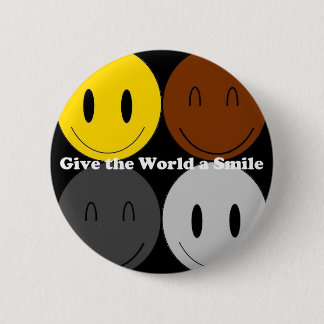 Give the World a Smile 1 Button