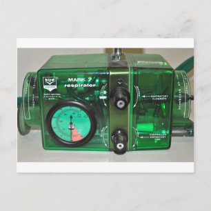 GIVE THEM THE BIRD - VENTILATOR POSTCARD