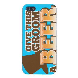GIVE THIS GROOM A BEER wedding marriage beer Cover For iPhone SE/5/5s