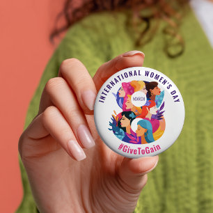 Give To Gain   International Women's Day IWD 2026 Button