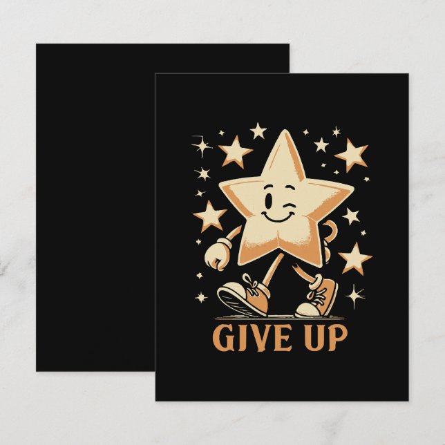 Give Up Enclosure Card (Front/Back)