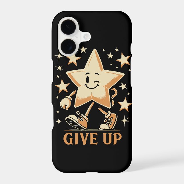 Give Up Iphone Case (Back)