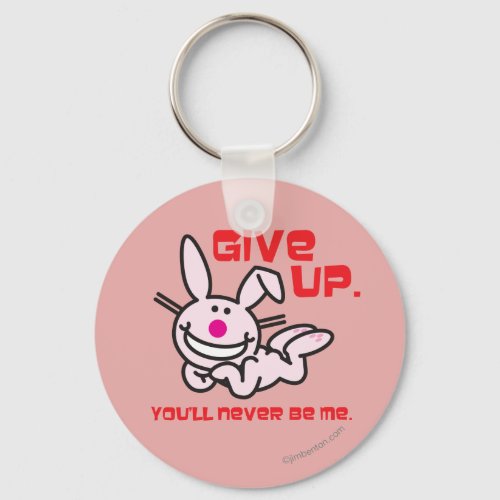 Give Up Keychain