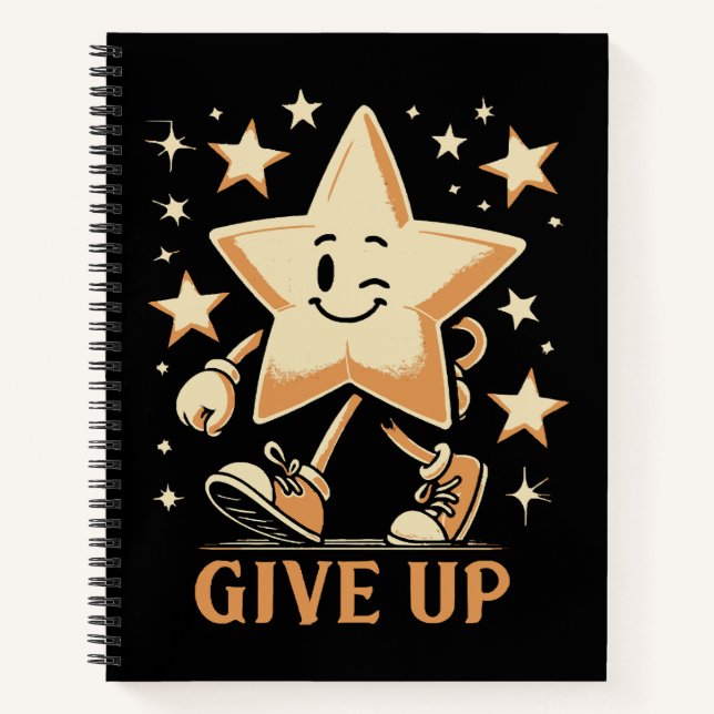 Give Up Notebook (Front)